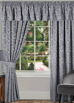 Home Curtains Montreal Thermal Velour Lined Pencil Pleat Door