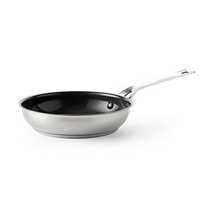  KitchenAid Stainless Steel PFAS-Free Ceramic Non-Stick 28  cm/3.6 Litre Wok, Induction, Oven Safe,Silver : Home & Kitchen