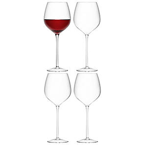 LSA Gems Wine Glass, Set of 4 - Jade