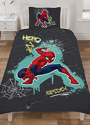 Spidey and His Amazing Friends Single Duvet Cover Spiderman