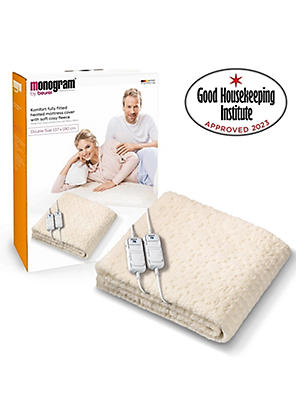 Monogram by Beurer Komfort Heated Fleece Mattress Cover Freemans