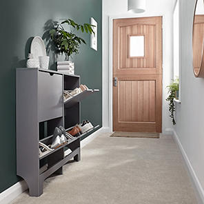 Narrow 6 Drawer Shoe Cabinet Freemans