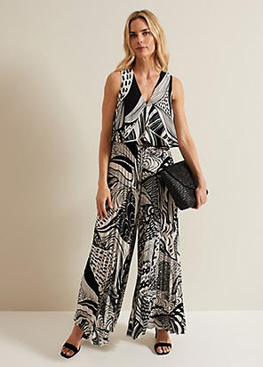 【PHASE EIGHT】Marta Plain Jumpsuit ジャンプスーツ Marta Plain Jumpsuit | Phase Eight UK |