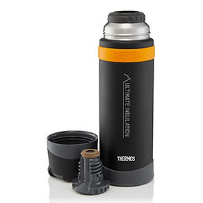 Thermos Super Light Direct Drink Flask, 470 ml, Matt Black