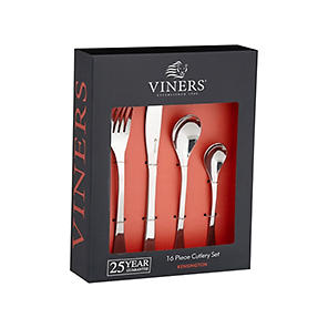 Viners Select 4-Piece Pastry Fork Set | Grey