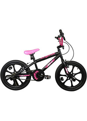 XN 4-18 BMX Freestyle Kids Bike - 18 Inch MAG - Black/White | Freemans