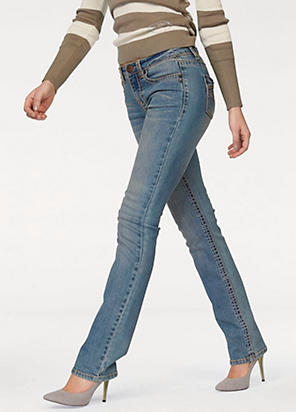 KangaROOS High Waist Relax Fit Jeans | Freemans