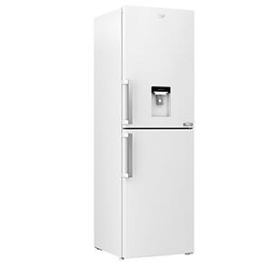 beko cream fridge freezer