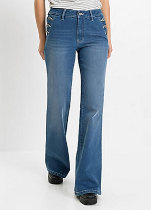 Together Stretch Modal Boot Flare Jeans