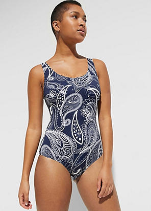 Printed Skirted Swimsuit by bonprix | bonprix