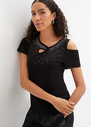 bonprix Butterfly Cut-Out Top