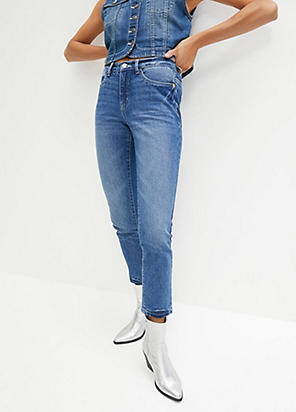 bonprix Denim Stretch Straight Jeans