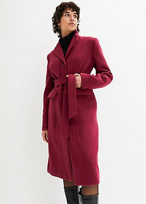 bonprix Button Detail Long Coat