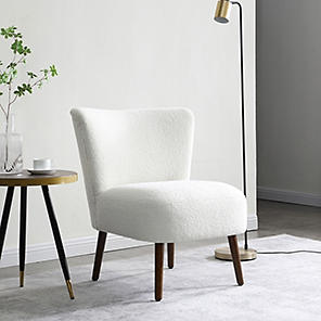 Rope Winged Lounge Armchair & Footstool