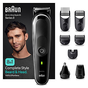 Braun All-In-One Style Kit Series 5 MGK5411 - 9-in-1 Kit for Beard, Hair, &  More | Freemans