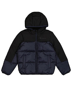 Champion colour block quilted puffer jacket hotsell