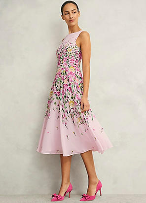 英国発【Hobbs London】Maddie フィットandフレアドレス 英国発【Hobbs London】Maddie フィットandフレアドレス Maddie