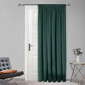 114 x 122cm, Montreal Velour Lined Pencil Pleat Curtains