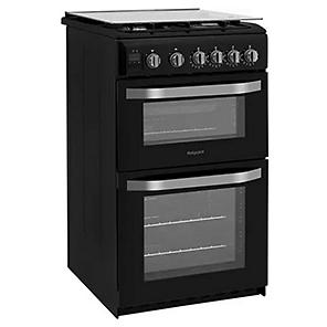 Hotpoint dd2540bl deals double oven