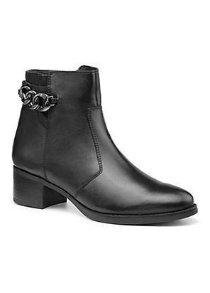 Hotter black ankle outlet boots