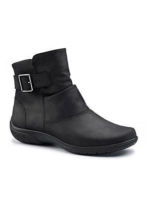 Hotter black ankle boots best sale