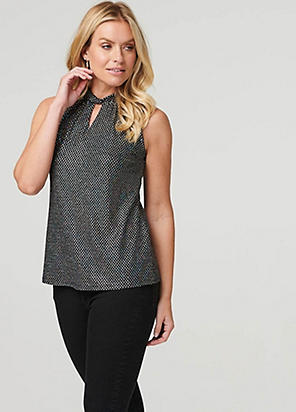 bonprix Sequin Party Top