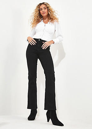 Together Stretch Modal Boot Flare Jeans
