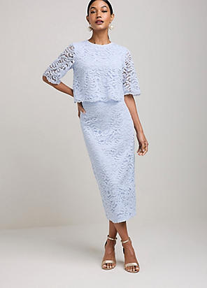 Phase Eight Stevie Floral Bodycon Midi Dress | Freemans