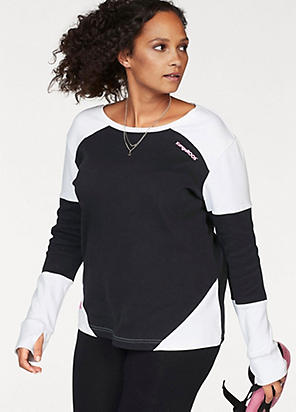 Colourblock Round-Neck Sweatshirt