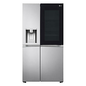 LG InstaView ThinQ American Fridge Freezer GSXV91MCAE - Matte