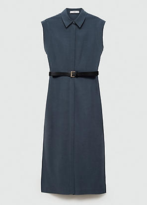 SALE☆【Phase Eight】Adia Navy Jersey Shirt Dress Adia Navy Jersey Shirt Dress | Phase Eight UK |