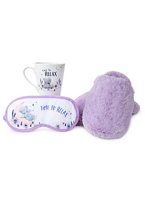 Me to You Tatty Teddy Slippers Mug Eye Mask Gift Set Freemans