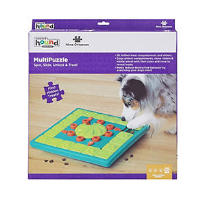 Nina Ottosson Activity Matz Fast Food Fun Dog Puzzle Mat, Level 2