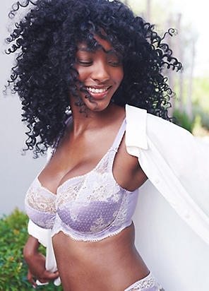 Pour Moi Sofia Embroidered Lace Underwired Full Cup Bra