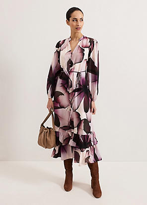 【PHASE EIGHT】Natalya スパンコール フローラル マキシドレス Natalya Sequin Floral Maxi Dress | Phase Eight ROW |