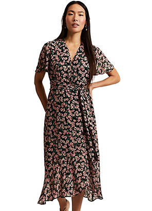 Phase Eight Alora Print Midi Dress | Freemans