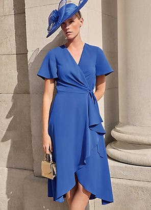 Phase Eight Julissa Frill Wrap Dress | Freemans