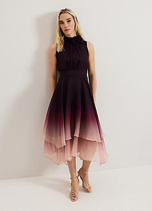 Phase Eight Simara Ombre Dress | Freemans