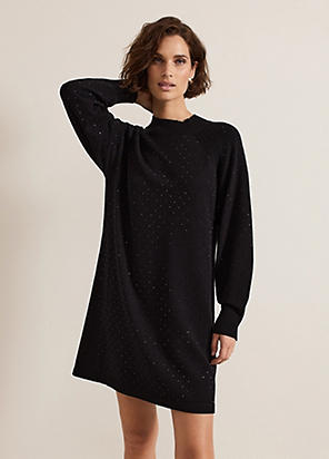 【PHASE EIGHT】Dahlie Knitted Jumper Dress Dahlie Knitted Jumper Dress |