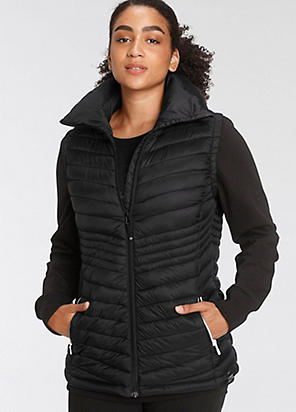 bonprix Long Padded Gilet