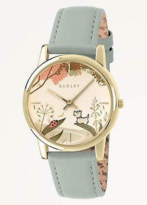 セール* RADLEY ラドリーロンドン ブレスレットウォッチ 腕時計 Radley London Silver Plated Stone Set Mother of Pearl