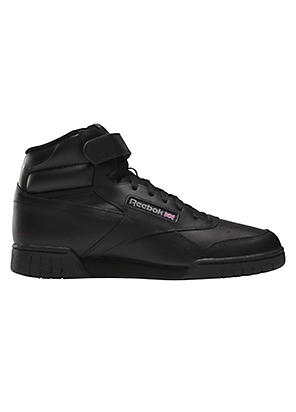 Black high shop top reeboks