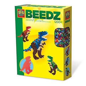 SES Creative Children's Beedz Iron-On Beads Mosaic Box Tub