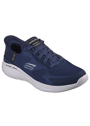 Mens skechers slip ons with sales memory foam