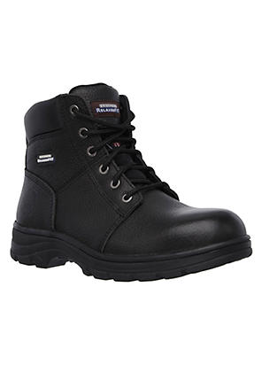 Skechers Work Relaxed Fit Mens Brown Workshire Steel Saftey Toe Boots Freemans