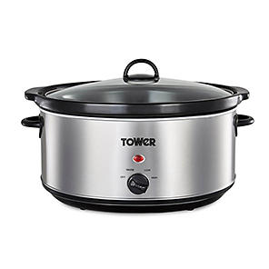 Tower 3.5 Ltr Slow Cooker - Black - E B Marsh & Son Ltd