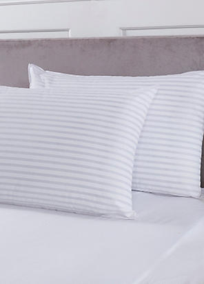 Silent night outlet satin stripe pillows