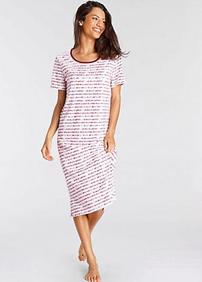 Vivance Dreams Star Print Nightgown