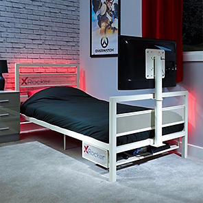 Gaming Beds  Cerberus Twist TV Gaming Bed - Carbon Red