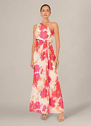 slim fit dress slacks Sleeveless Mikado Fit And Flare Midi Dress With V-Back In Ivory-Ivory /  Regular / 0